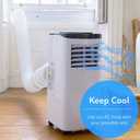 Air Conditioner Hose, AOPANDA Portable Air Conditioner Exhaust Hose, 5.9 Inches Diameter, with Anti-Clockwise Thread Length Up To 80 Inches for Haier, Lg, Delonghi and More