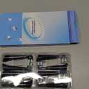 Replacement Heads Compatible with Oral B iO Electric Toothbrush, Replacement Toothbrush Heads Fit for Oral-B iO 2/3/4/5/6/7/8/9/10 Series Toothbrush, 8 Packs (Black)