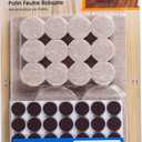 Jacent Heavy Duty Self Adhesive Felt Pads, 113 Pieces per Pack, 1-Pack