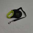 Fida 30ft Upgraded Retractable Dog Leash, Heavy Duty Pet Walking Leash for Medium/Large Breed up to 110 lbs, 360 Tangle-Free Long Retract Dog Lead, Soft Grip, One-Hand Brake, Neon Yellow