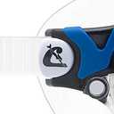 Cressi Skylight Swim Goggles - Wide Vision & Anti-Fog Swim Mask - UV Protection Pool Goggles - Silicone Strap Swimming Gear