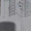 36x80 Inch Glass Sliding Barn Door Slab and 6.6ft Hardware Kit Included, 5 Frosted Glass, LVL Wood Panel Covered with White Water-Proof Scratch-Proof PVC Surface, Simple DIY Assembly