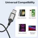 USB C Headphone for Samsung S25 S24 S23 Ultra FE S22 A16 A56 A55, USB C Wired Earbuds Magnetic in-Ear Type C Earphone with Microphone Volume Control Stereo Noise Canceling for iPhone 1716 5 Pro Max