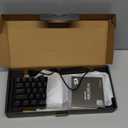 Redragon K530 Pro Draconic 60% Wireless RGB Mechanical Keyboard, BT/2.4Ghz/Wired 3-Mode 61 Keys Compact Gaming Keyboard w/Hot-Swap Socket, Free-Mod Plate Mounted PCB & Tactile Brown Switch (Black)