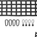 60x18 Tailgate Net Full Size Truck Cargo Net for Full-Size Pickup Truck Bed, Tail Gate Cargo Net 60'' x 18'' for Ford for Dodge Ram for Chevy for GMCStyle A