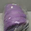 MUXHOMO 7 Pieces Queen Comforter Set, Reversible Bed in a Bag Queen Size, All Season Bedding Set with Comforter, Flat Sheet, Fitted Sheet, Pillowcases & Shams, Purple & Lavender (Queen (88"x88"))