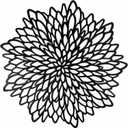 Set of 8 Round Placemats Black, Heat-Resistant PVC Table Mats with Luxury Metallic Glossy Finish for Thanksgiving Christmas Wedding Party Decor, Easy to Clean