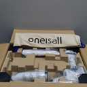 oneisall Dog Grooming Vacuum, Pet Grooming Vacuum with Clipper Nail Grinder, 1.5L Dust Cup Dog deshedding Brush with 7 Tools for Shedding Pet Hair, Home Cleaning(Blue)