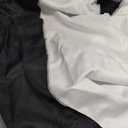 Anime Cosplay Costume Jumpsuit Outfit Black White Bodysuit Full Set Halloween With Mask (Large)