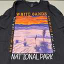 White Sands National Park New Mexico Distressed Vintage T-Shirt, Size M