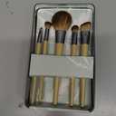 EcoTools 6 Piece Start The Day Beautifully Makeup Brush Set, Makeup Brushes For Eyeshadow, Blush, Concealer, & Foundation Application, Eco-Friendly, Gift Set, Synthetic Hair, Vegan & Cruelty-Free