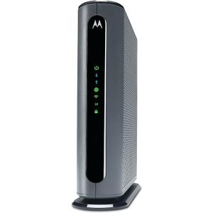 Motorola MG7700 Modem WiFi Router Combo with Power Boost | Approved by Comcast Xfinity, Cox and Spectrum | for Cable Plans Up to 800 Mbps | DOCSIS 3.0 + Gigabit Router