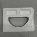 GiveBest Portable Electric Space Heater with Thermostat, 1500W/750W Safe and Quiet Ceramic Heater Fan, Heat Up 200 Square Feet for Office Room Desk Indoor Use, Silver