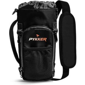 Insulated Bottle Bag for 32oz, 40oz bottles  Tumbler Carrier with Adjustable Strap  Magnetic attachment, Phone Pocket & Waterproof Zipper  Crossbody Organizer Sling for Gym, Hiking, Walking Travel