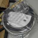 Stanbroil Natural Gas Fire Pit Burner Ring Installation Kit, Black Steel, 30-inch