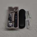 Philips Sonicare ProtectiveClean 5300 Rechargeable Electric Toothbrush, with Pressure Sensor, 3 Cleaning Modes, SmarTimer and QuadPacer, with 2 Bonus Brush Heads, Travel Case, Black, Model HX6423/34