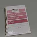 Pink I am Daughter of the Most High King Christian Notebook Journal, Christian Gifts for Women, Bible Notebooks for Note Taking, Bible Journaling Notebook, Hardcover Spiral Notebook