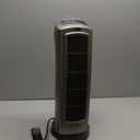 Lasko Oscillating Digital Ceramic Tower Heater for Home with Adjustable Thermostat, Timer and Remote Control, 23 Inches, 1500W, Silver, 755320