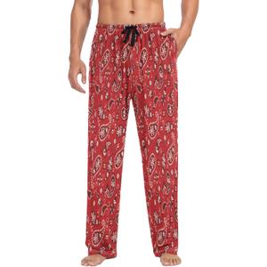 Eionryn Black White Dalmatian Dog Print Mens Pajama Pants Lounge Bottoms Soft Sleep Pants S (Medium, Multicolor30)