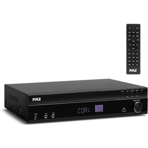 Pyle 5.2 Channel Bluetooth Home Theater Amplifier, 240 watts Peak Power, Microphone Input with Echo for Karaoke, ARC Hi-Def Input, USB-A Input with MP3 Player, FM Radio - PT875BT
