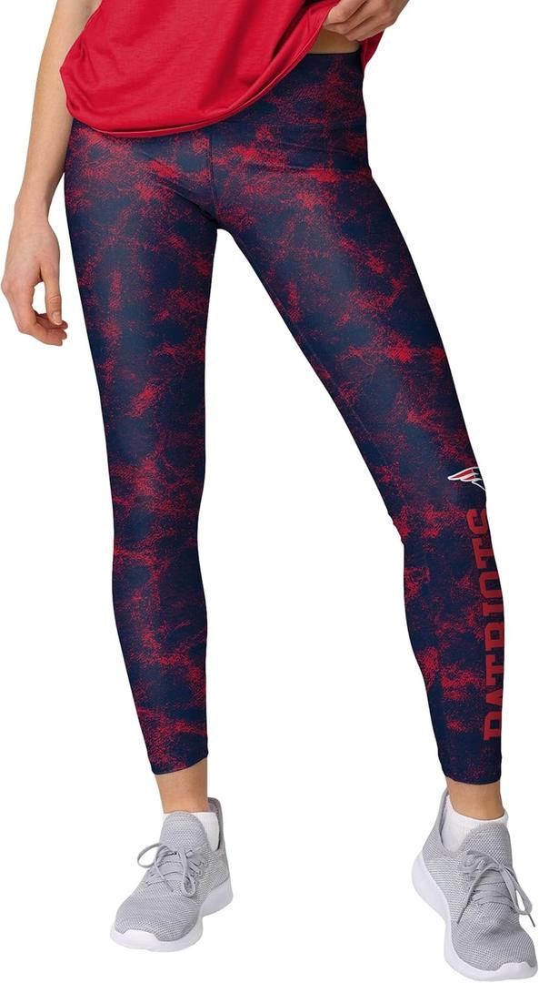 FOCO Women's NFL Ladies Team Color Cloud Leggings (L)