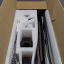 60 Inch Ceiling Fans with Lights Remote, Black Ceiling Fan, 3 Downrods, 3 Wood Blades, ETL Listed, Timer, 6 Speed Reversible DC Motor Outdoor Fans for Patios Bedroom Farmhouse, 60in, Black