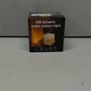 VoMii Ocean Wave Projector Light,16 Colors Luminorthe Cube Lamp with Dynamic Wave Effect, Northern Lights Projector Ambient Lighting with Remote for Bedroom, Classroom Decor