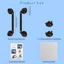 1797 Suction Cup Mount for Starlink Mini, Adjustable Portable Bracket Holder Kit Secure Hold for Car Sunroofs, Windows, RVs, Boats, with 2 Extra Mounting Cups