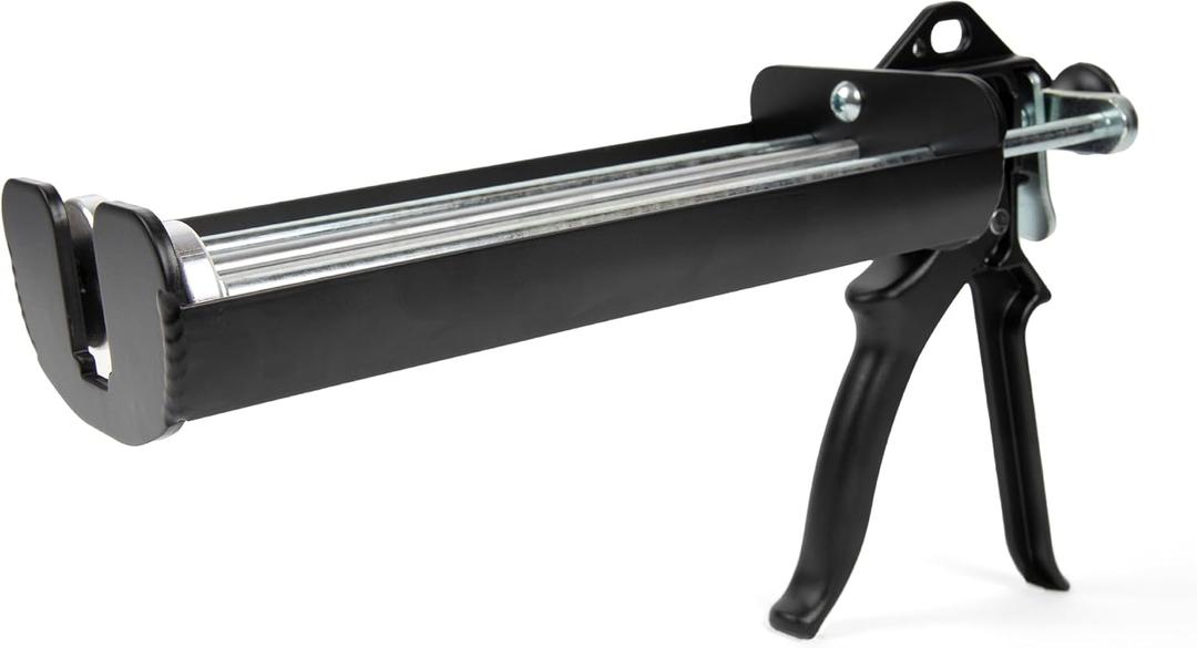 DCP Professional Epoxy Gun Dual Cartridge for 20.2 and 22 fl.oz. | 600 ml and 650 ml - 1:1 Ratio Dual Cartridge Epoxy Gun for Anchors with 25:1 Thrust Ratio - DIY and Professional Use Suitable