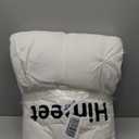 Full Comforter Set Ivory, 7 Pieces Pintuck Bed in A Bag Full Size Bedding, Soft Bed Set All Season Pinch Pleat Comforter Set with Sheets, Pillowcases & Shams