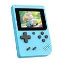 Retro Gaming Console, Built-in 400 Classic Retro Game Console, 3.0 Inch IPS Screen Retro Handheld Game Console, 1020mAh Rechargeable Battery, Portable Arcade Video Gaming Console (Blue)