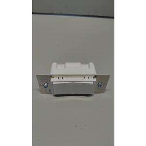 Enbrighten Add-On Switch QuickFit and SimpleWire, In-Wall Rocker Paddle, Z-Wave ZigBee Wireless Smart Lighting Controls, NOT A STANDALONE Switch, 46199 , White and Light Almond