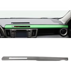 Center Instrument Dash Cluster Finish Panel Upper Trim Panel Dashboard Bezel Trim Molding Cover Passenger Side Compatible with Toyota RAV4 2013 2014 2015 2016