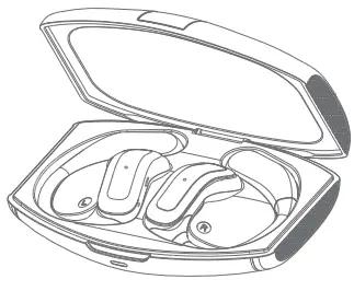 AI OWS Translator Earbuds, 809he