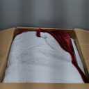 Bedsure Electric Blanket Queen Size - Dual Control Heated Blanket Queen, Fast Heating with 10 Time Settings & 10 Heat Settings, Warm Gift for Grandma (84x90 inches, Burgundy)