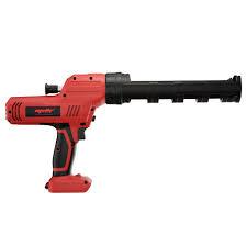Mellif, 10oz Cordless Caulk Gun, Electric Caulk and Adhesive Gun with 5 Speeds, Replaceable Canister Tray, Drip Proof, Auto Return, LED Fill Light, Sealing (Tool Only)