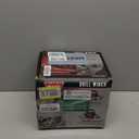 WARN Drill Winch  750 lb Portable Pulling Winch with Synthetic Rope | Drill-Powered Operation | Lightweight, Compact Design with Hook & Controls | Ideal for Trailers, ATVs, UTVs.