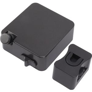 BORDSTRACT Heavy Duty Retractable Clothesline, 304 Stainless Steel Clothes Drying Rope, 20 Feet Retracting Laundry Line, Indoor Outdoor Wall Mounted Clothes Line(9026B Black)