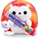 Snackles Series 2 Hedgehog & Mentos 14 Inch Plush by ZURU, Ultra Soft Plush, Collectible Plush with Real Licensed Brands, Stuffed Animal, Giftable