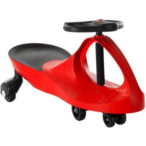 Wiggle Car - Ride on Toy for Ages 3 and Up - Toddler Ride on Toys with no Batteries, Gears, or Pedals Just Twist, Wiggle, and Go by Lil Rider (Red), Large