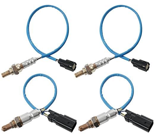 4 PCS Oxygen Sensor Upstream Downstream O2 Sensor Compatible with 2011-2015 Ford Escape Explorer F150 Flex Mustang, Lincoln MKS MKT MKZ, Mercury Mariner Milan 3.0L 3.5L 3.7L Replace 234-5038 234-4490