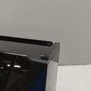 Black Acrylic Tissue Box Cover Rectangular,Acrylic Tissue Dispenser with Storage Tray for Bathroom Kitchen Home Office (Black, 9.85x4.5x6.3)