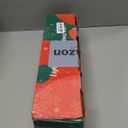 2 Pack Christmas Decorations Indoor Artificial Lighted Christmas Tree with C6 Strawberry,Total 48 LED Battery/USB Operated Pine Tree for Tabletop Fireplace Harvest Home Indoor Xmas Decor (Green)