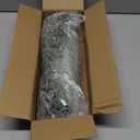 10 Packs 16.5" Artificial Christmas Snow Pine Branches, Snow Flocked Faux Greenery Norfolk Pine Sprigs Cypress Stems, White Frosted Fake Foliage Pine Needle Picks for DIY Craft Garland Home Decor