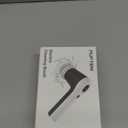 Electric Spin Scrubber, Cordless Shower Scrubber with Battery Level Display, 2 Speeds Electric Scrubber for Cleaning with 6 Replaceable Heads, Cleaning Brush for Bathroom/Sink/Window (White)