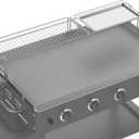 Stanbroil Warming Rack & Tray for 36" Blackstone Griddle, Foldable