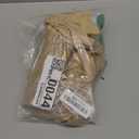 Mini Burlap Tree Skirt 24 Inch, Small Burlap Tree Skirt with Ruffle, Boho Christmas Tree Skirt for Pencil Tree Western Christmas Farmhouse Decorations