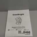 KNEEBRIGHT Light Hinged Knee Brace for Women, Strong Adjustable Compression Knee Brace, Quick Wrap Around Patella Support with Side Stabilizers for Meniscus Tear, Arthritis