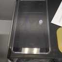 Whynter Nugget Ice Maker, Countertop Portable Ice Maker, IBX-388BG SonicSn, Automatic Self-Cleaning with Removable Ice Drawer Compact Ice Maker, 40 lbs/24H, Black Stainless Steel and Gold