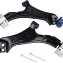 Autoround Front Lower Control Arm w/Ball Joint Compatible with 2010-2017 Chevy Equinox, GMC Terrain, 2pcs - RK623489 RK623488